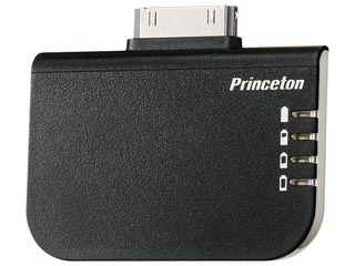 【クリックで詳細表示】プリンストンテクノロジー PIP-BP750W iPhone/iPod用バッテリーパック ホワイト