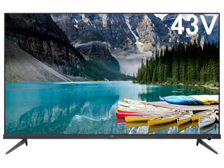43P815B Androidシステムを搭載43型 4Kチューナー搭載 スマートテレビ 【送料無料※お届けは玄関先まで】