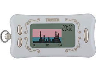 【クリックで詳細表示】TANITA/タニタ AM-131-PR カロリズムLADY(パールホワイト)