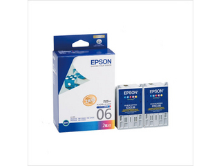 【クリックで詳細表示】EPSON/エプソン 【純正】IC5CL06W(5色カラー一体型インクカートリッジ＊2)