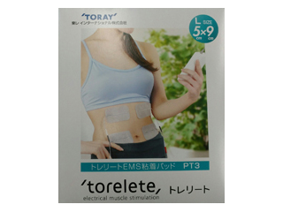 【クリックで詳細表示】TORAY/東レ TORAY PT3 トレリート粘着パッド(アクセルガード) Lサイズ