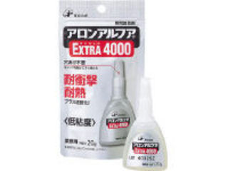 【クリックで詳細表示】TOAGOSEI/東亞合成 アロンアルファ エクストラ4000 20g アルミ袋/AA-4000-20AL(3931312-13510)