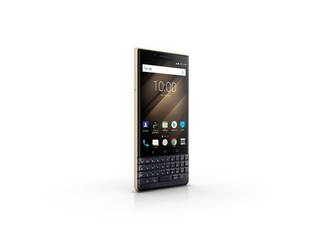 【純正アクセサリーセット】BlackBerry KEY2 LE ChampagneとLeather Flip caseの2点セット