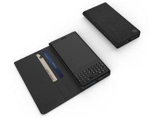 【純正アクセサリーセット】BlackBerry KEY2 LE ChampagneとLeather Flip caseの2点セット