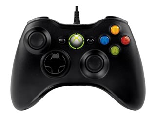 52A-00006 Xbox 360 Controller for Windows Liquid Black