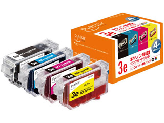 【クリックでお店のこの商品のページへ】Plaisir/プレジール PLE-C034P キヤノン(Canon) BCI-3E/4MP対応/4色パック