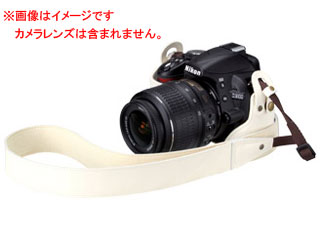 【クリックで詳細表示】HAKUBA/ハクバ DBC-D3100WT(ホワイト) ピクスギア 本革ボディケースセット Nikon D3100 専用