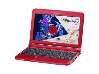 PC-BL530AS6R ノートパソコン LaVie Light BL530/AS6R シャインレッド