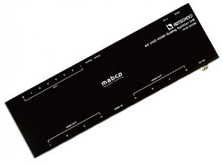 HUS-0108E スケーリング機能搭載 業務用薄型HDMI 2.0a 8分配器