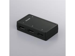 【クリックで詳細表示】バッファローコクヨサプライ BSH4A01AVBK TV用 USB2.0ハブ 4ポートタイプ(ACアダプター付) ブラック