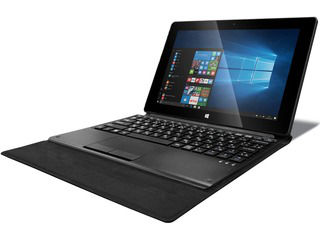 【クリックで詳細表示】10.1型Windowsタブレット 2in1モデル geanee WDP-1021-2G32G-CT-KB