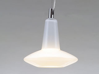 【クリックで詳細表示】東京メタル ガラスペンダント MD3162-1W (白)