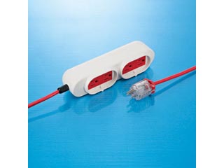 【クリックで詳細表示】サンワサプライ TAP-MR7548T3R 病院用タップ 4個口 レッド