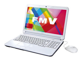 【納期ご注文後約1週間前後】15.6型ノートPC LIFEBOOK/ライフブック AH FMVA77GW AH77/G アーバンホワイト