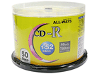 �f�[�^�pCD-R 700MB 1-52�{���@50�����X�s���h���P�[�X ALCR52X50PW