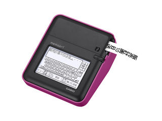 【クリックで詳細表示】CASIO/カシオ タッチパネル搭載ラベルプリンター memopri/メモプリ MEP-T10-PK ピンク ＜br＞ 【memopri】