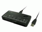 USB2-W33RW/B USB 2.0/1.1�ڑ� �}���`�J�[�h ���[�_�[�E���C�^�[ �u���b�N