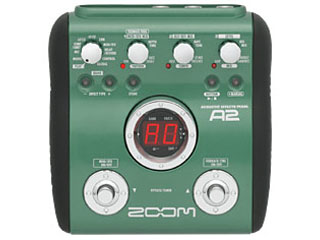 【クリックで詳細表示】ZOOM/ズーム アコースティックギターエフェクター A2 ※専用アダプタープレゼント！ ＜br＞ ※専用アダプタープレゼント中！！