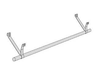 【クリックでお店のこの商品のページへ】ERECTA 【Home ERECTA】 ハンガーパイプ＆ブラケット HF570/ステンレス