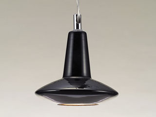 【クリックで詳細表示】東京メタル ガラスペンダント MD3162-1BK(黒)