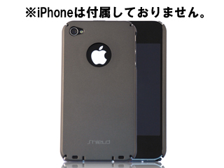 【クリックでお店のこの商品のページへ】SHIELD SHA17 iShell Original4 for iPhone4 シェルカバー アイボリーブラック