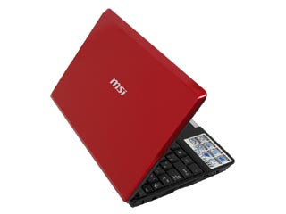 Wind Netbook U123 ネットブック RED