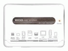 USB2-W12RWK/W USB 2.0/1.1�ڑ� 33���f�B�A �}���`�J�[�h ���[�_�[�E���C�^�[ �z���C�g