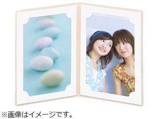MRCLC-LT2TO(トパーズ) 写真台紙 ランス ルーチェ Lサイズ 2面(タテ・タテ)