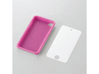 iPod touch�p�V���R���P�[�X �t���ی�t�B�����t �s���N AVA-T11SCPN