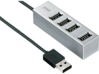 USB-HUB253SV ���Εt��4�|�[�gUSB2.0�n�u(�V���o�[)