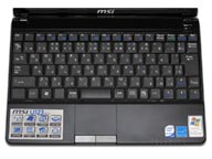 Wind Netbook U123 ネットブック BLUE