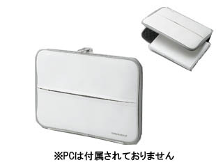 【クリックでお店のこの商品のページへ】ELECOM/エレコム ZSB-IB019WH ZEROSHOCK/ゼロショック/UMPC対応バック 8.9型ワイドPC対応 ホワイト