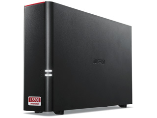 【クリックで詳細表示】LAN接続ハードディスク(NAS) 2TB LinkStation for SOHO 1ドライブNAS LS510DN0201B