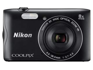 【クリックで詳細表示】COOLPIX A300 BK(ブラック) クールピクス