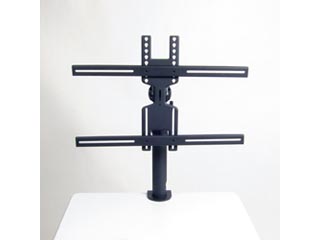 【クリックで詳細表示】サンコー MARMGUS760AB 大型TVデスクマウント(クランプ式)