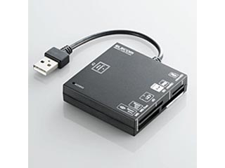 【クリックで詳細表示】ELECOM/エレコム MR-A004BK [50＋2メディア]メモリリーダライタ ブラック