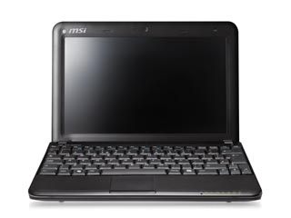 Wind Netbook U100 Plus BLACK