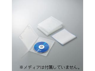 【クリックで詳細表示】エレコム CCD-BLU103CR Blu-rayディスクケース(1枚収納タイプ 3枚セット) クリア