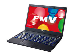 13.3型ワイドLED液晶ノートPC LIFEBOOK/ライフブック SH FMVS76H マットブラック