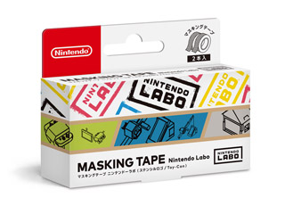 【在庫処分!】マスキングテープ Nintendo Labo(ステンシルロゴ/Toy-Con)