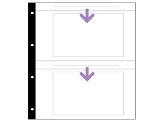 【クリックで詳細表示】HAKUBA/ハクバ レポートアルバムDX用替台紙 カビネ判用