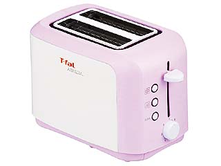 【クリックで詳細表示】T-FAL/ティファール 【大幅値下げ！】TT356770 ポップアップトースター アプレシア(シュガーピンク)