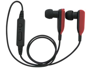 【クリックでお店のこの商品のページへ】プラネックスコミュニケーションズ BT-07AHS-RD Bluetooth2.1＋EDR対応イヤホンヘッドセット バッテリ内蔵 レッド