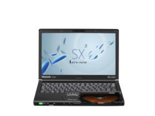 12.1型ノートPC Lets note SXシリーズ ブラック CF-SX4KDYWR