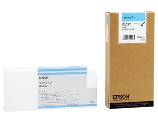 【クリックで詳細表示】EPSON/エプソン PX-H10000/H8000用インク 350ml ライトシアン ＜br＞ 納期にお時間がかかる場合があります