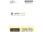 9190�L�C SHOT NOTE/�V���b�g�m�[�g�i�\���Ă͂�����^�C�v�j �C�G���[