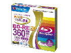 �yVerbatim/�o�[�x�C�^���z �^��pBD-RE DL 50GB�i1-2�{���Ή��j 5mm�P�[�X 5�� VBE260NP5V1