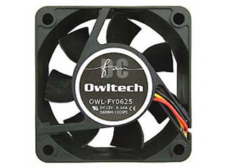 【クリックでお店のこの商品のページへ】Owltech/オウルテック OWL-FY0625M 60mm角 標準ケース用DCファン