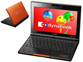PN30002CNVD 10.1型ネットブック dynabook N300/02CD パッションオレンジ