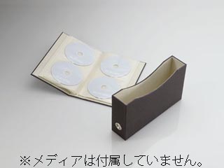 【クリックで詳細表示】ELECOM/エレコム CCD-033BK カラークロス張り DVD/CDファイル 48枚収納(ブラック)